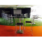 Стул прозрачный барный Siesta Contract Chiavari Bar 75 поликарбонат прозрачный Фото 9