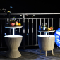 Стол пластиковый мини-бар Tagliamento Nova Cool Bar пластик тортора, белый, тортора Фото 26