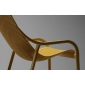 Лаунж-кресло пластиковое Nardi Net Lounge стеклопластик горчичный Фото 11