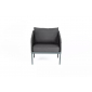 Кресло плетеное 4SIS Канны алюминий, роуп, ткань темно-серый Фото 2