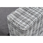 Кресло плетеное 4SIS Боно алюминий, искусственный ротанг, ткань серый Фото 2