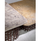 Столик кофейный SLIDE Mara Masai Lacquered металл, полистирол коричневый, бежевый Фото 7
