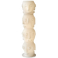 Торшер пластиковый SLIDE Threebu Totem 4 Lighting LED полиэтилен белый Фото 1