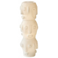 Кашпо пластиковое светящееся SLIDE Threebu Totem Pot 3 Lighting полиэтилен белый Фото 4