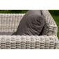 Комплект плетеной лаунж мебели 4SIS Капучино алюминий, искусственный ротанг, ткань бежевый Фото 4