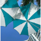 Зонт пляжный профессиональный Magnani Cezanne алюминий, Tempotest Para бежевый Фото 6