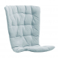 Кресло-качалка пластиковое с подушкой Nardi Folio стеклопластик, акрил белый, голубой Фото 10