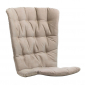 Лаунж-кресло пластиковое с подушкой Nardi Folio стеклопластик, акрил белый, бежевый Фото 8