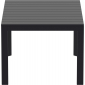 Стол пластиковый раздвижной Siesta Contract Atlantic Table 140/210 алюминий, полипропилен черный Фото 9