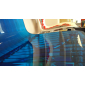 Стул прозрачный PAPATYA X-Treme S сталь, поликарбонат синий Фото 7