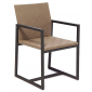 Кресло металлическое Giardino Di Legno Otto алюминий, батилин антрацит, темно-серый Фото 1