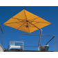 Зонт профессиональный Fim Ischia тик, алюминий, акрил коричневый, серебристый, оранжевый Фото 6