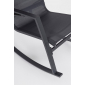 Кресло-качалка металлическое Garden Relax Demid сталь, текстилен антрацит Фото 5