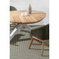 Кресло плетеное с подушкой Garden Relax Coachella тик, роуп, олефин натуральный, зеленый Фото 10