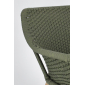 Кресло плетеное с подушкой Garden Relax Allison тик, роуп, олефин натуральный, зеленый Фото 5