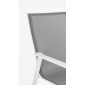 Кресло текстиленовое Garden Relax Krion алюминий, текстилен белый, темно-серый Фото 9