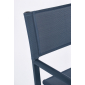 Кресло текстиленовое складное Garden Relax Taylor алюминий, текстилен синий нави Фото 7