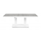 Стол обеденный с регулировкой высоты Garden Relax Truman алюминий, керамика белый, серый Фото 3