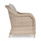 Кресло плетеное с подушкой Garden Relax Aditya алюминий, искусственный ротанг, олефин натуральный, бежевый Фото 2