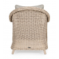 Кресло плетеное с подушкой Garden Relax Aditya алюминий, искусственный ротанг, олефин натуральный, бежевый Фото 4