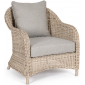 Кресло плетеное с подушкой Garden Relax Aditya алюминий, искусственный ротанг, олефин натуральный, бежевый Фото 1