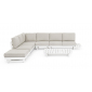 Комплект лаунж мебели Garden Relax Infinity алюминий, олефин белый, бежевый Фото 27