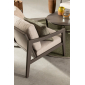 Комплект лаунж мебели Garden Relax Sirenus алюминий, текстилен, олефин кофейный, серый Фото 8