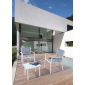 Комплект лаунж мебели Garden Relax Auri сталь, текстилен, закаленное стекло белый, серый Фото 4