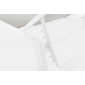 Шезлонг-лежак металлический Garden Relax Hilde алюминий, текстилен белый, серый Фото 8