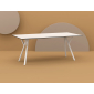 Стол пластиковый Siesta Contract Max Table 180 пластик, HPL белый Фото 5