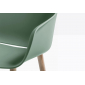Кресло пластиковое PEDRALI Babila XL сталь, ясень, стеклопластик Фото 11