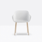 Кресло пластиковое PEDRALI Babila XL сталь, ясень, стеклопластик Фото 8