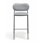Стул барный с обивкой Gaber Nuta Light Stool 77 металл, ткань Фото 15