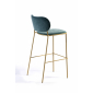 Стул барный с обивкой Gaber Nuta Light Stool 77 металл, ткань Фото 9