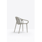 Кресло пластиковое PEDRALI Remind RG переработанный полипропилен серый Фото 4
