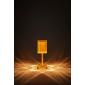 Светильник настольный уличный Vondom Gatsby Prisma LED органическое стекло янтарный Фото 4