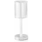 Светильник настольный уличный Vondom Gatsby Cylinder LED органическое стекло кристальный Фото 1