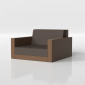 Лаунж-кресло пластиковое Vondom Pixel Basic полиэтилен, ткань Фото 19