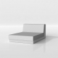Шезлонг-лежак мягкий Vondom Pixel Basic полиэтилен, ткань Фото 16