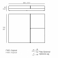 Лаунж-лежак двухместный Vondom Pixel Basic полиэтилен, ткань Фото 2