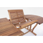 Стол деревянный обеденный Garden Relax Noemi акация Фото 7