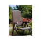 Кресло пластиковое складное Nardi Delta полипропилен, текстилен кофе Фото 7
