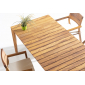 Стол деревянный обеденный WArt Vella ироко Фото 3