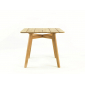 Стол деревянный обеденный Ethimo Knit тик натуральный Фото 6