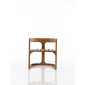Кресло деревянное с подушками WArt Paris ироко, ткань Etisilk Фото 5