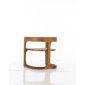 Кресло деревянное с подушками WArt Paris ироко, ткань Etisilk Фото 8