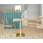 Стул металлический Scab Design Summer сталь сатинированная латунь Фото 6