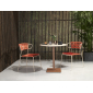 Столешница круглая Scab Design Compact Laminate для подстолья Nemo, Domino, Tiffany, Cross компакт-ламинат HPL состаренный дуб тортора Фото 8