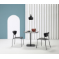 Столешница квадратная со скругленными углами Scab Design Compact Laminate компакт-ламинат HPL антрацит Фото 5