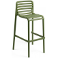 Стул пластиковый барный Nardi Doga Stool стеклопластик агава Фото 1